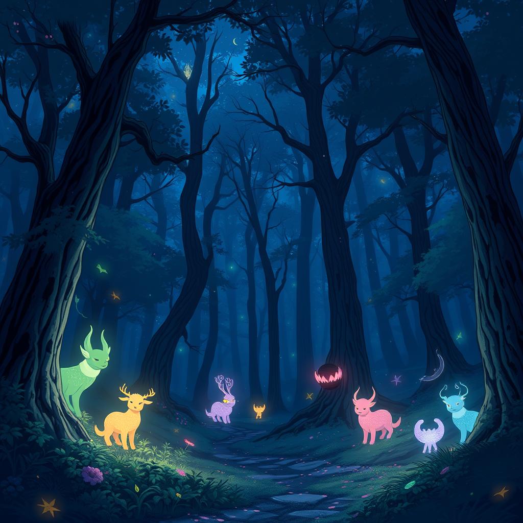 Download Anime A Magical Forest