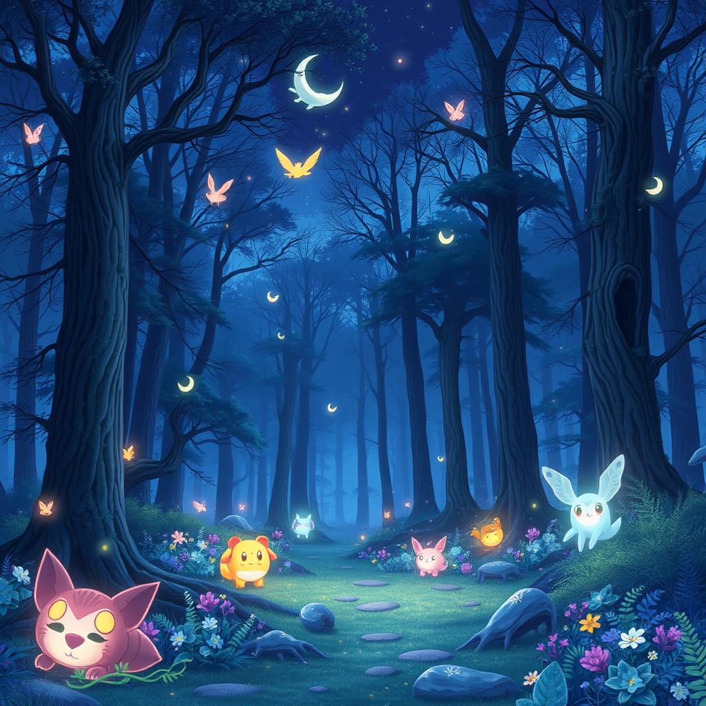 Download Anime A Magical Forest