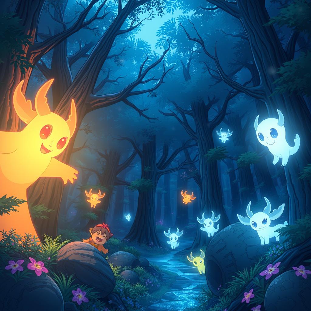 Download Anime A Magical Forest