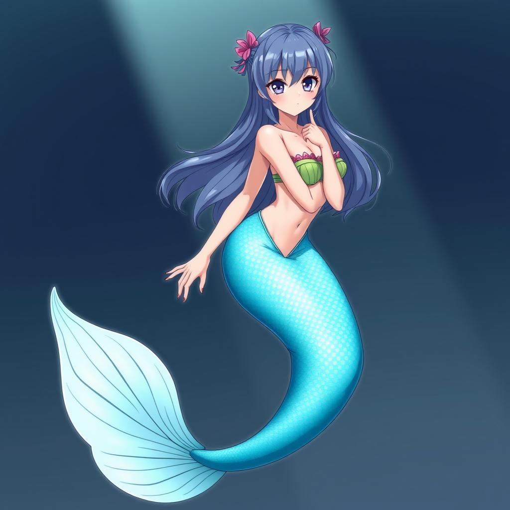 Download Anime A Mermaid With