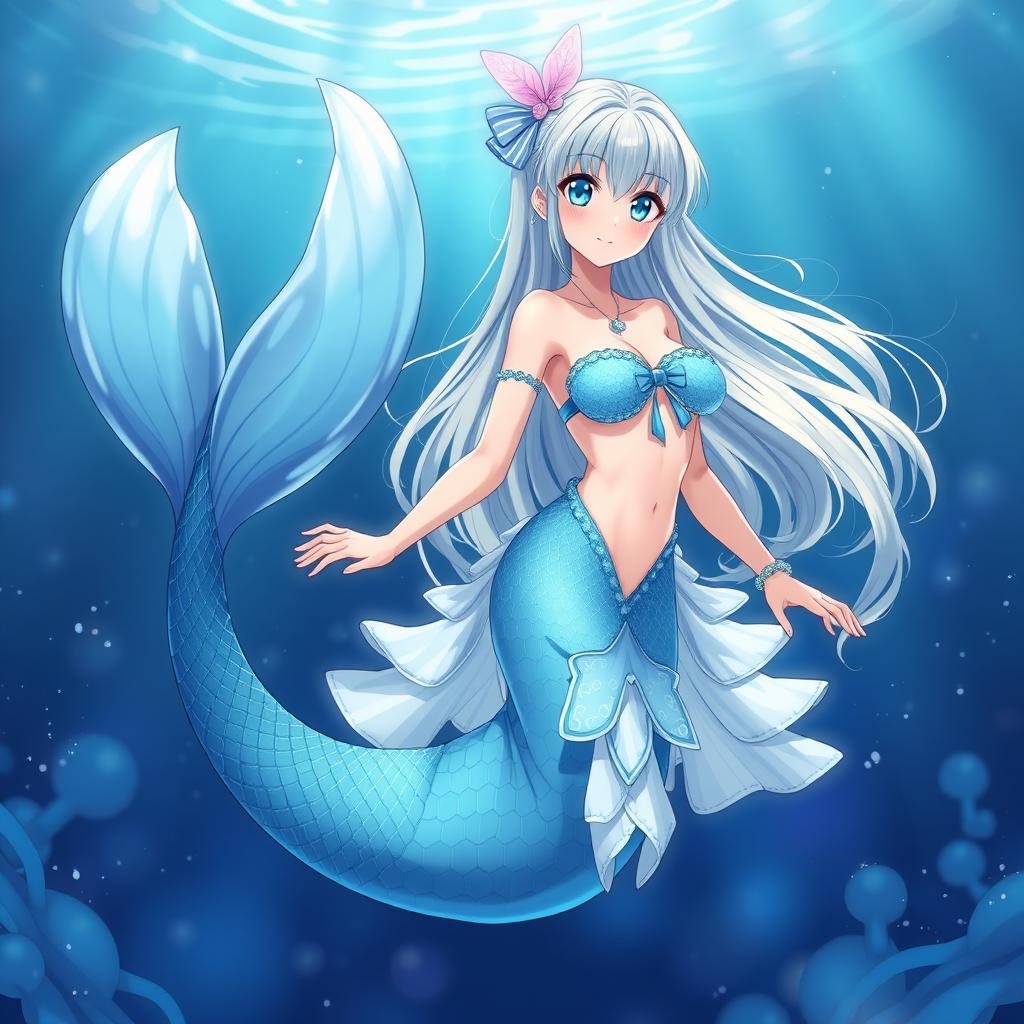 Download Anime A Mermaid With