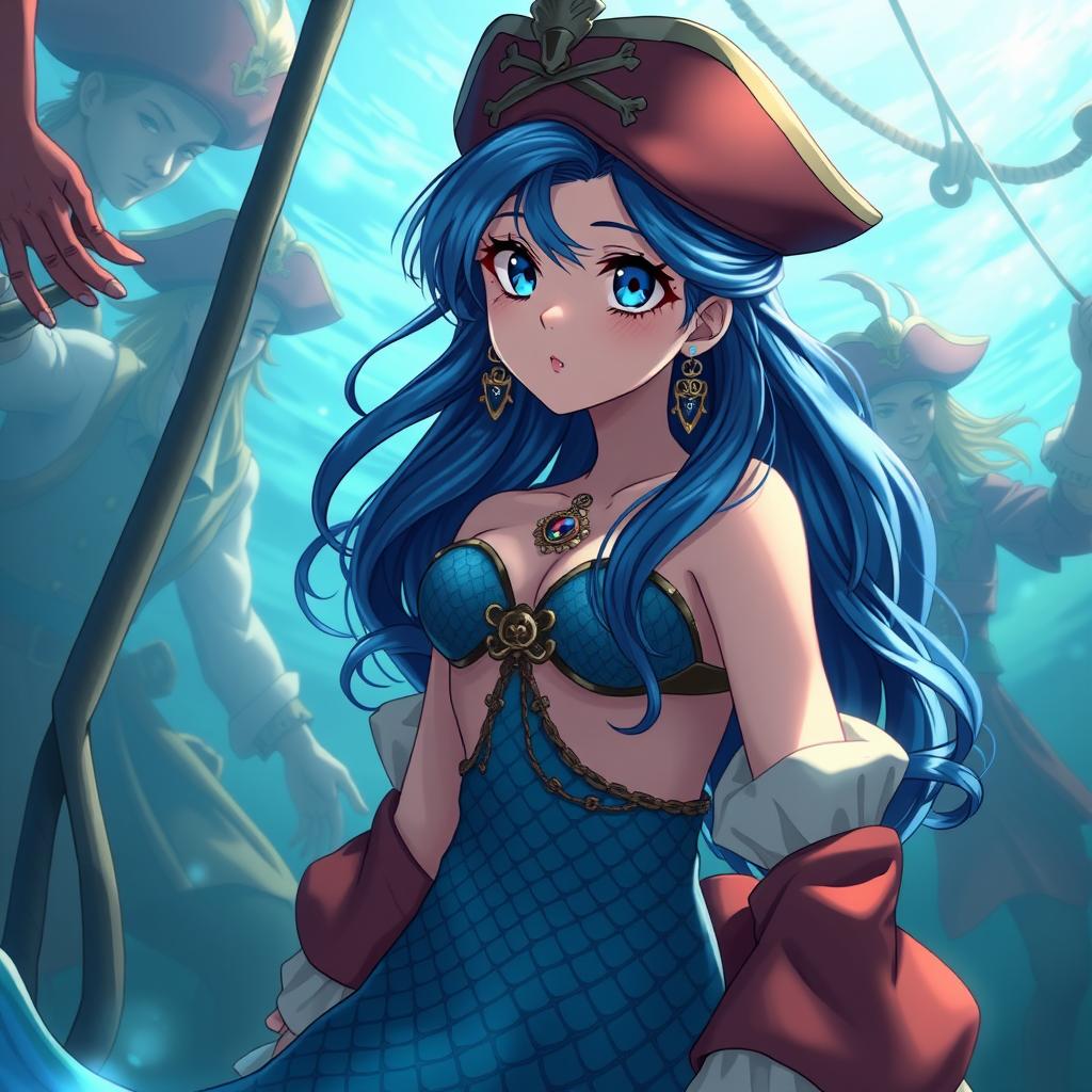 Download Anime A Mermaid With