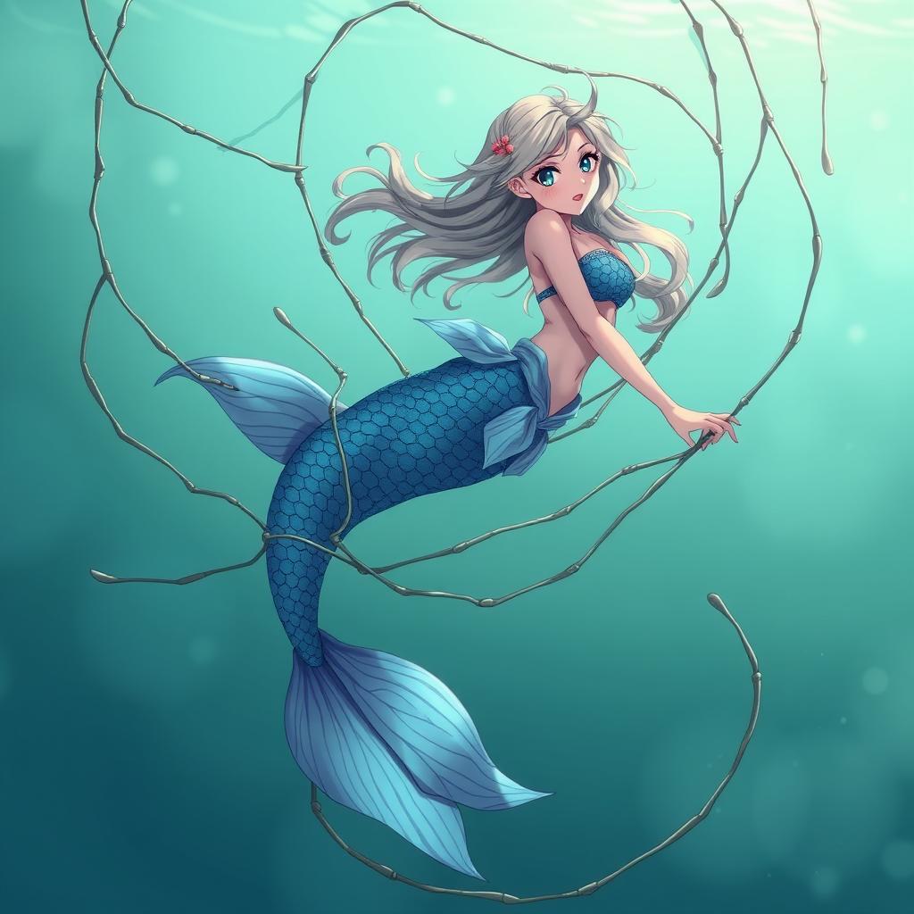 Download Anime A Mermaid With