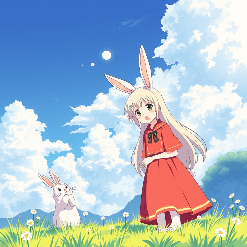 Download Anime A Tall Bunny