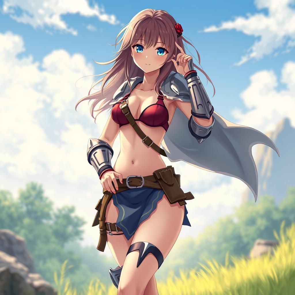 Download Anime Adventurer Girl Wearing