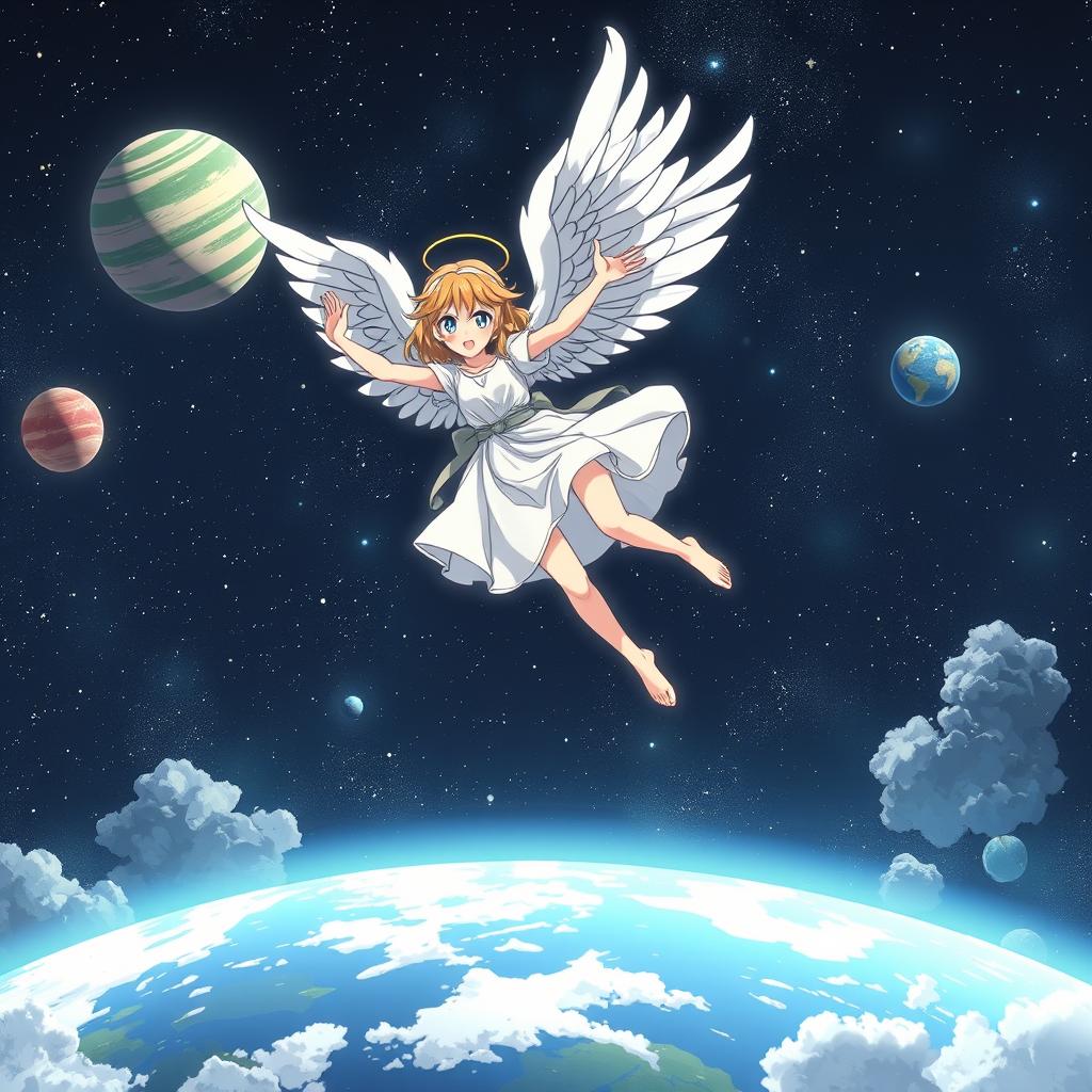 Download Anime An Angel Falling