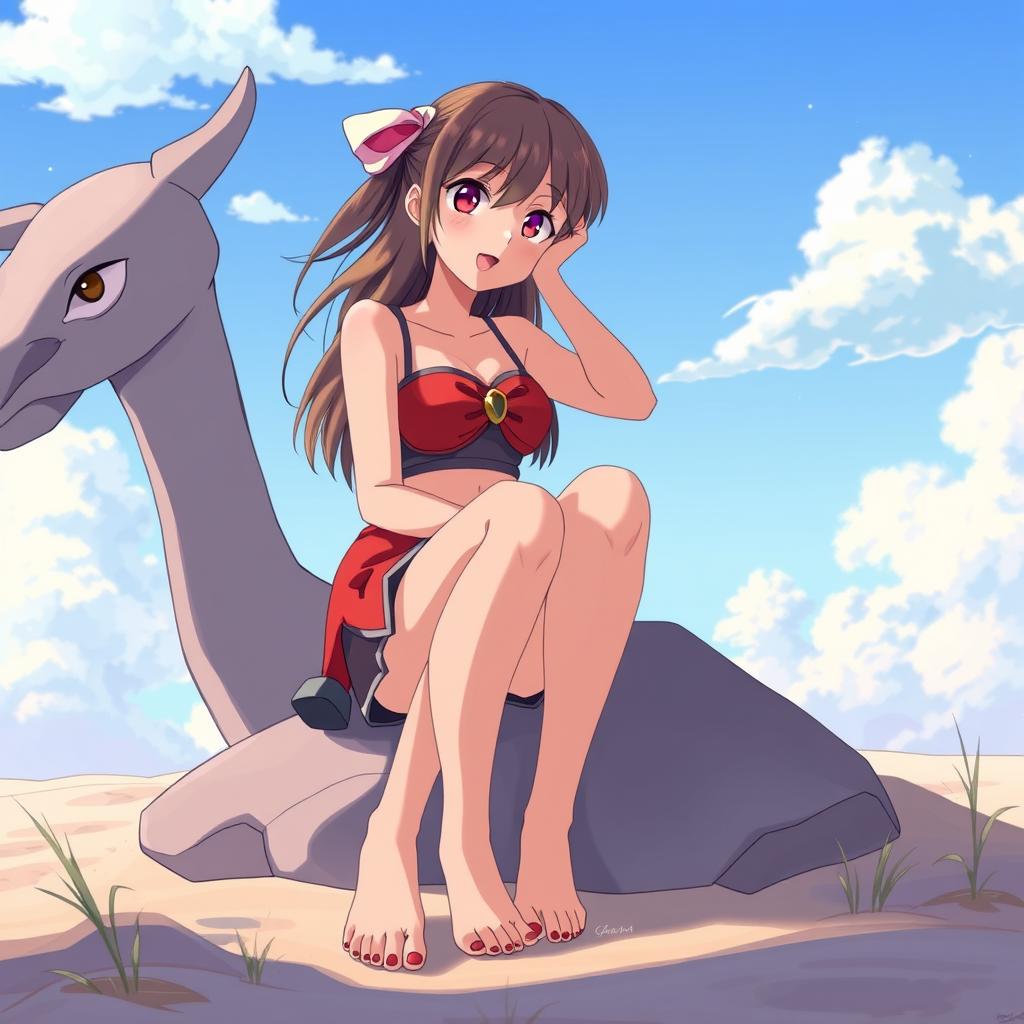 Download Anime Anime Girl Camel