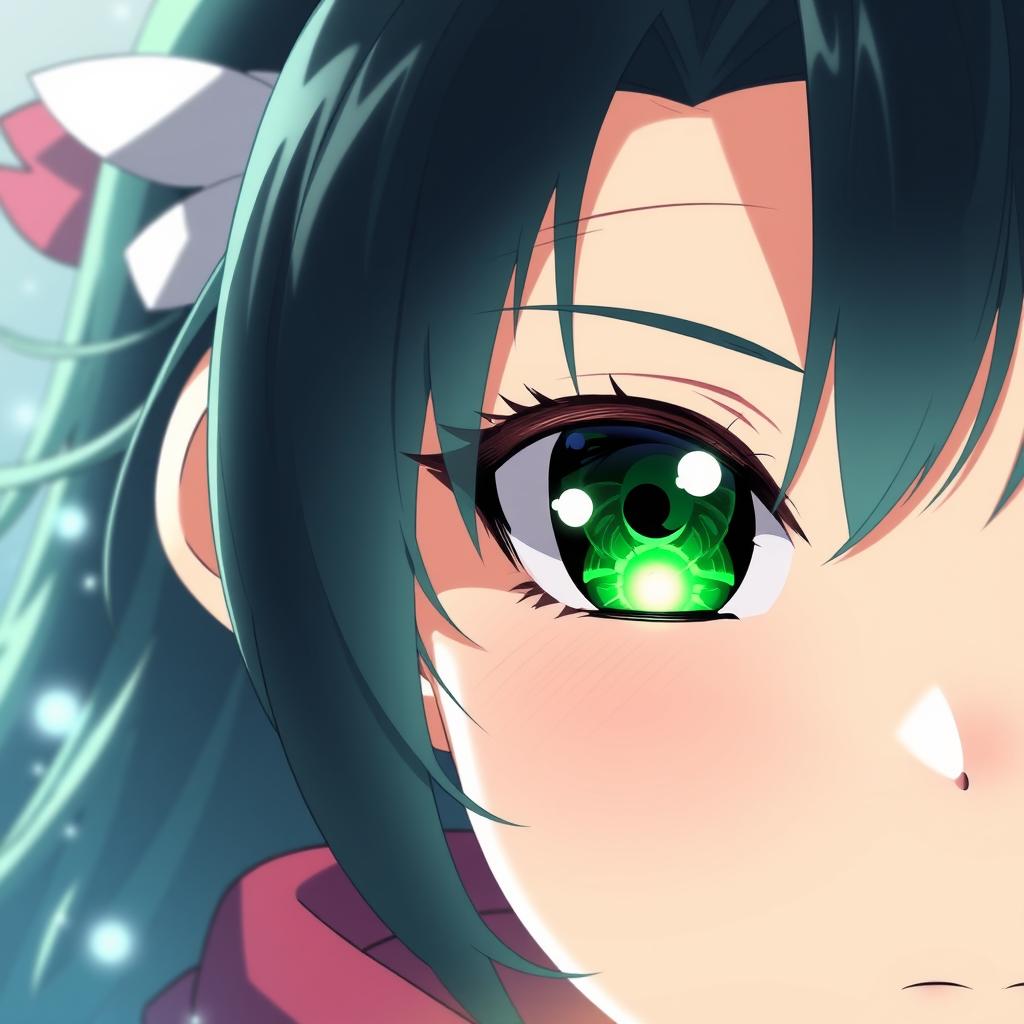 Download Anime Anime Girl Green