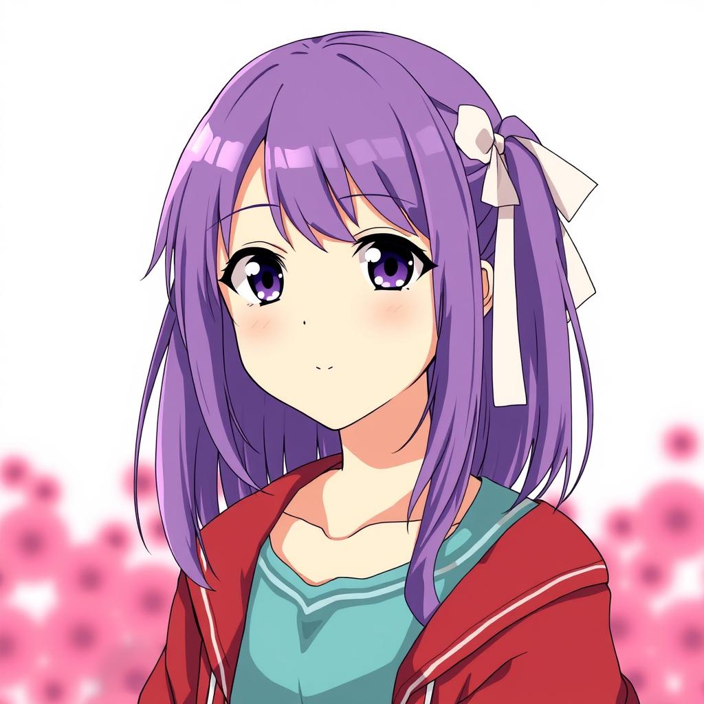 Download Anime Anime Girl Purple