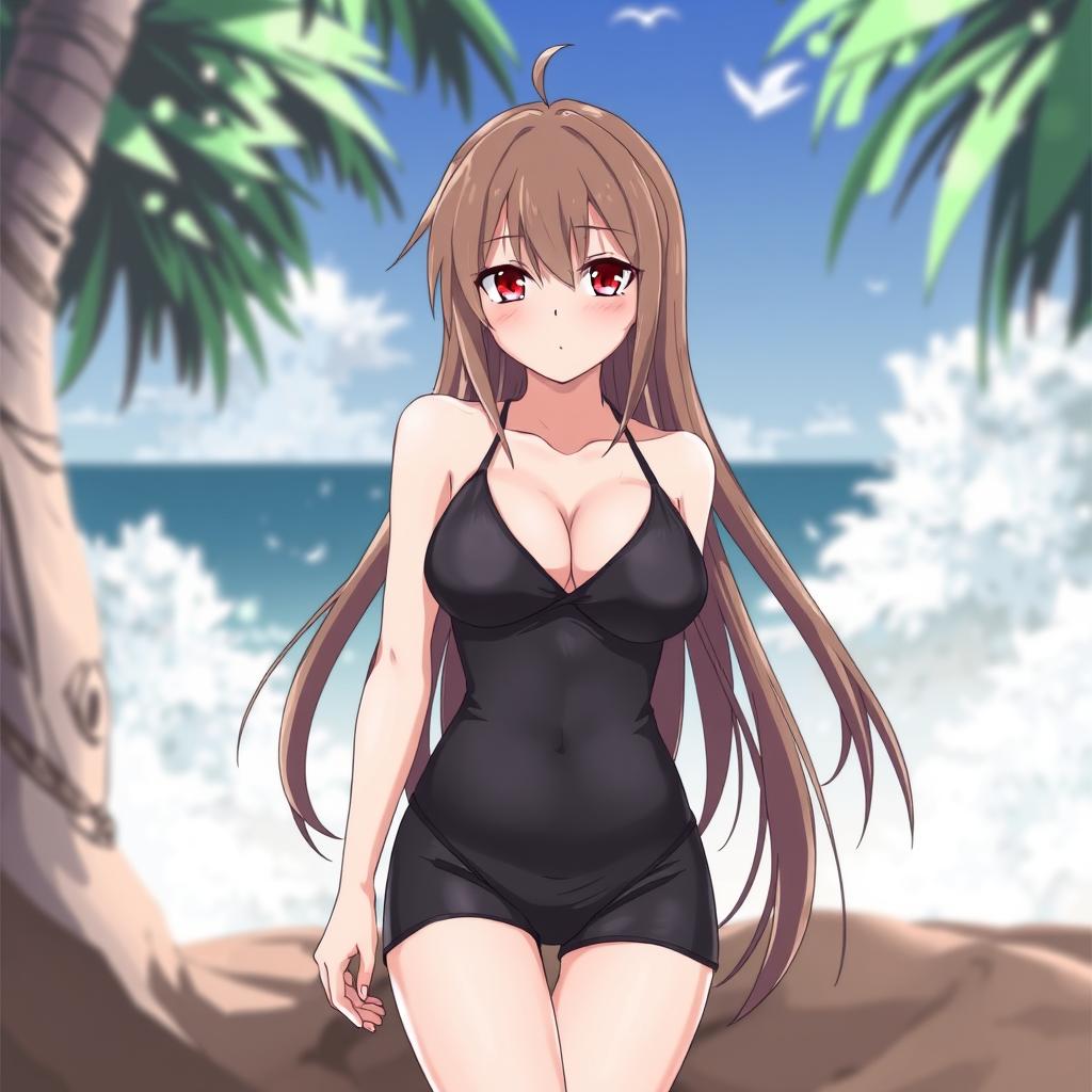 Download Anime Girl Swimsuit