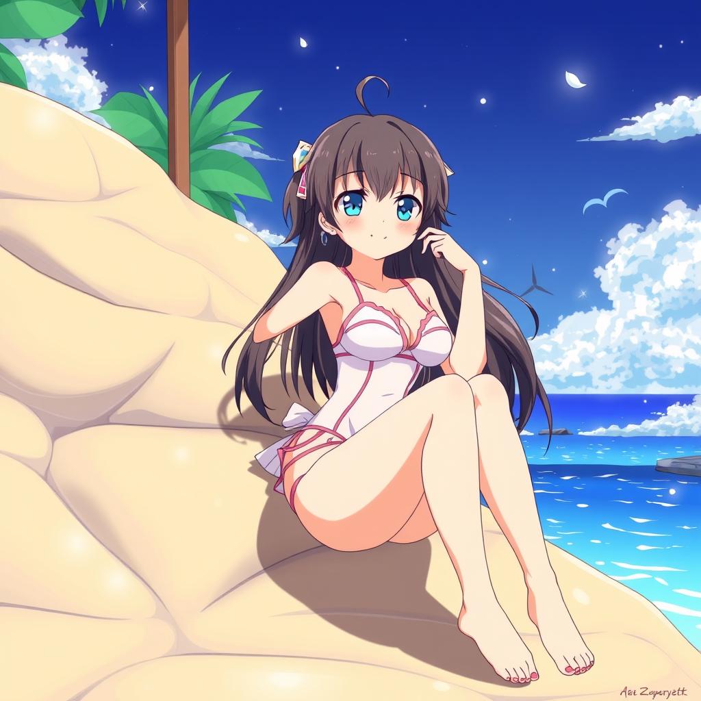 Download Anime Anime Swimsuit Cute