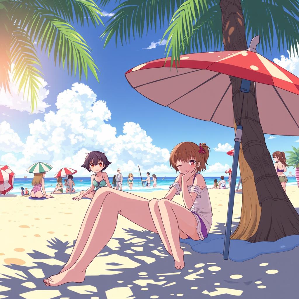 Download Anime Beach Fun