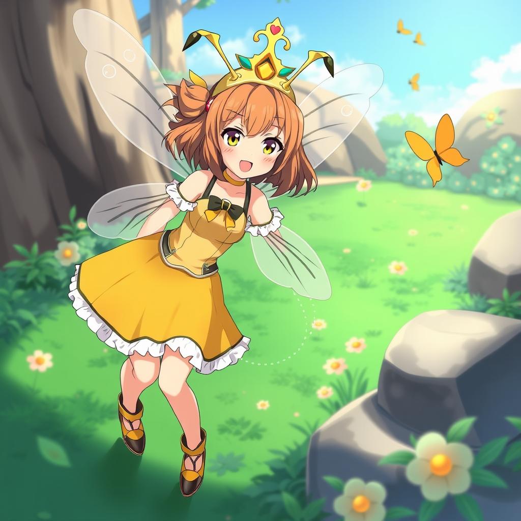 Download Anime Bee Queen Girl