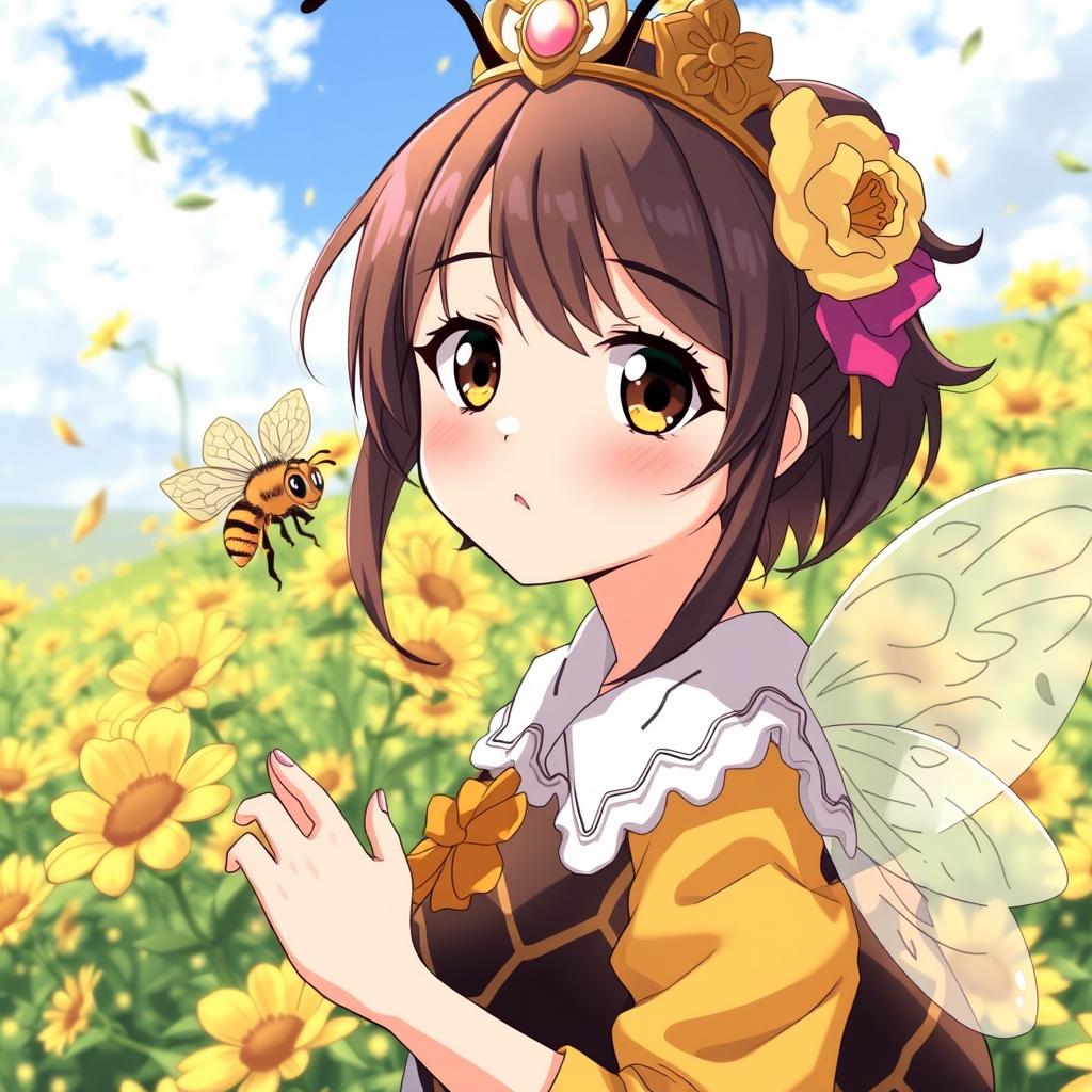 Download Anime Bee Queen Girl