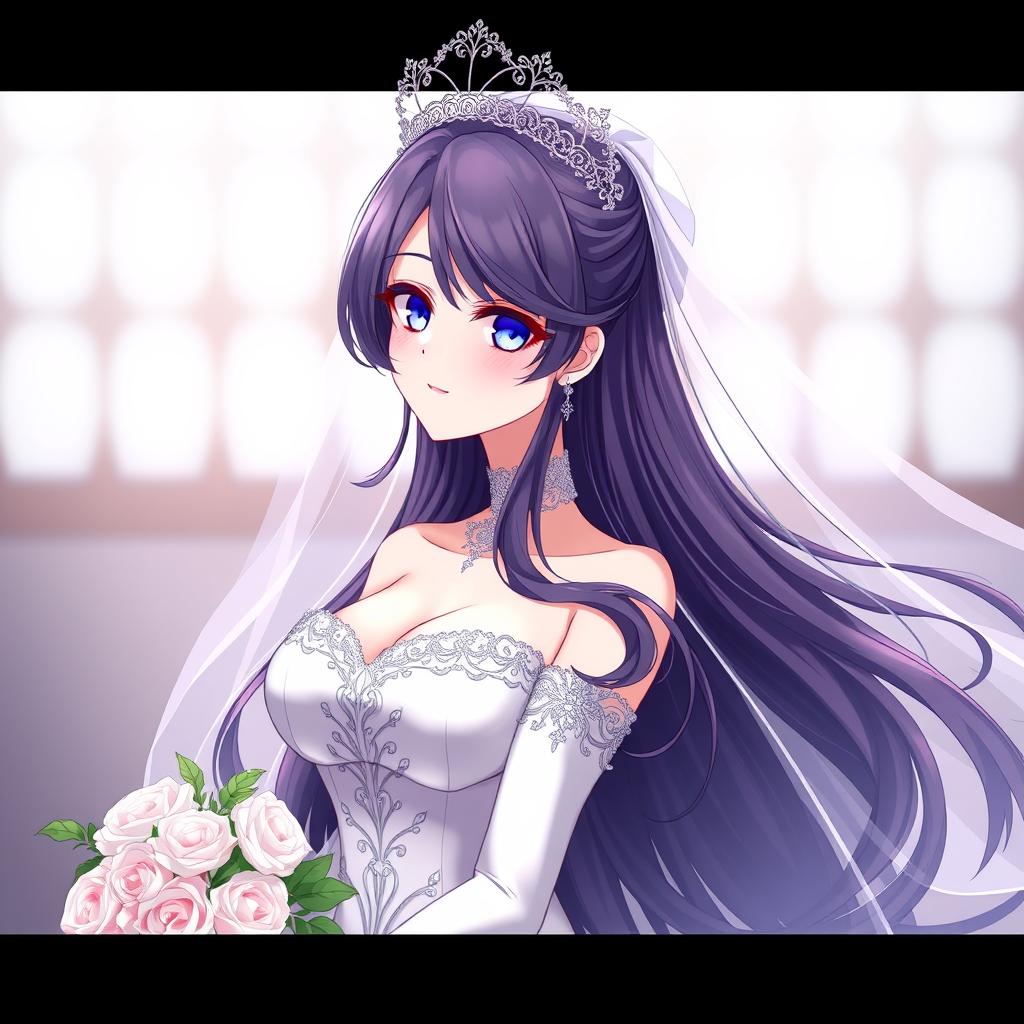 Download Anime Bride Darkhair Girl