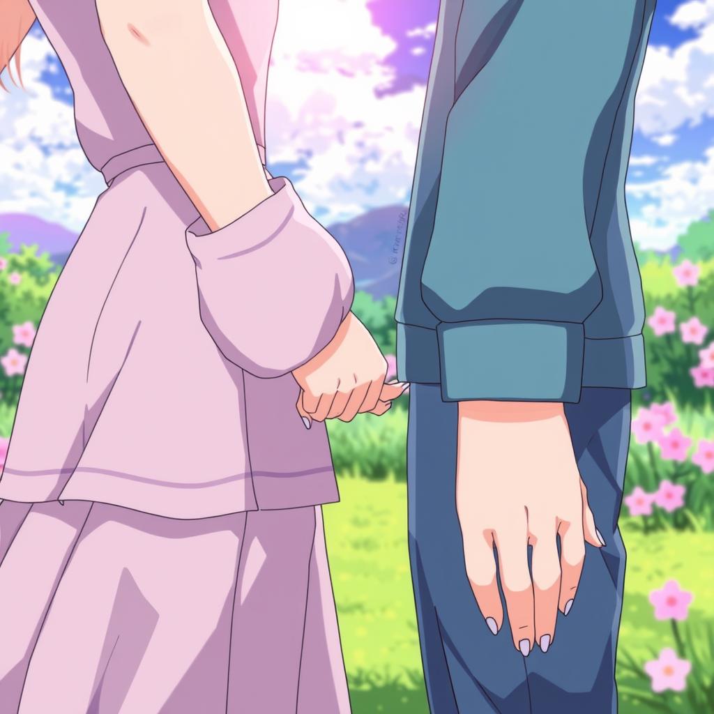 Download Anime Close Up Holding