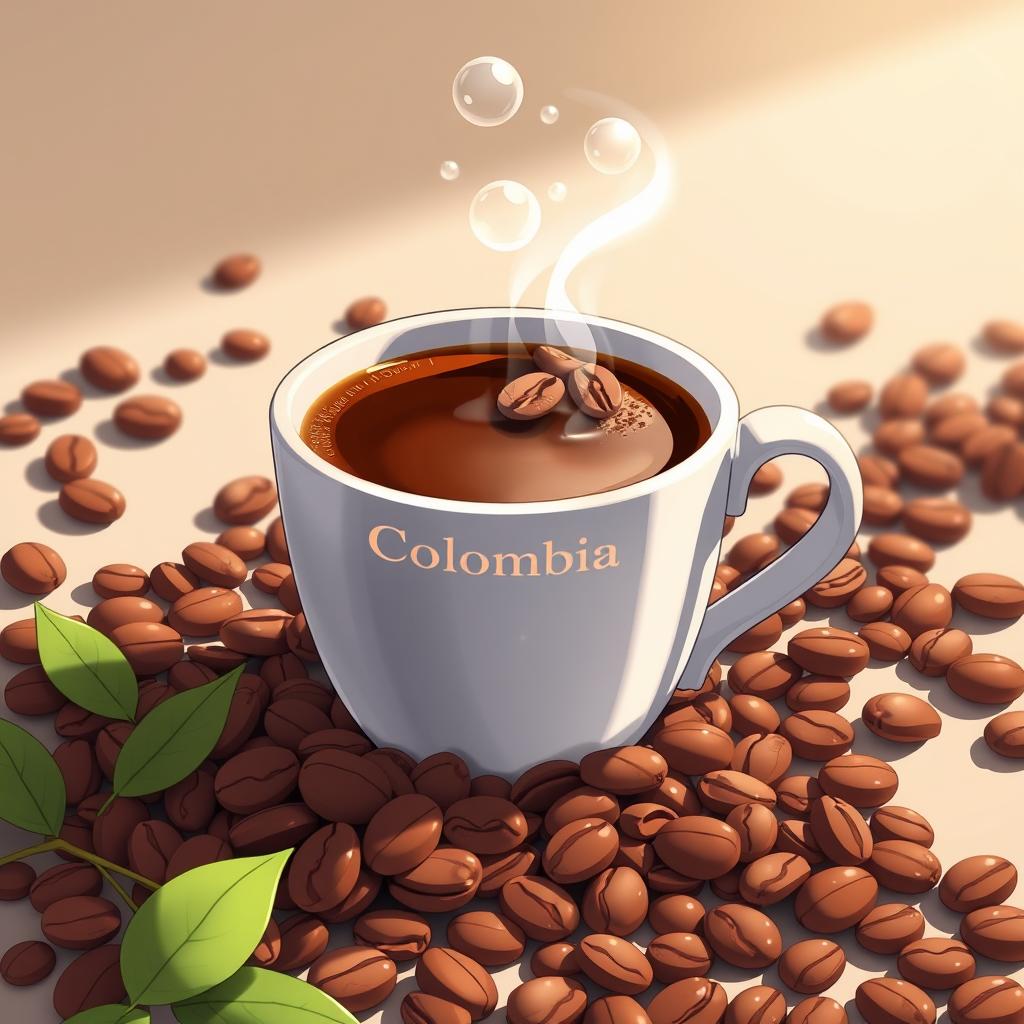 Download Anime Colombian Coffee Beans