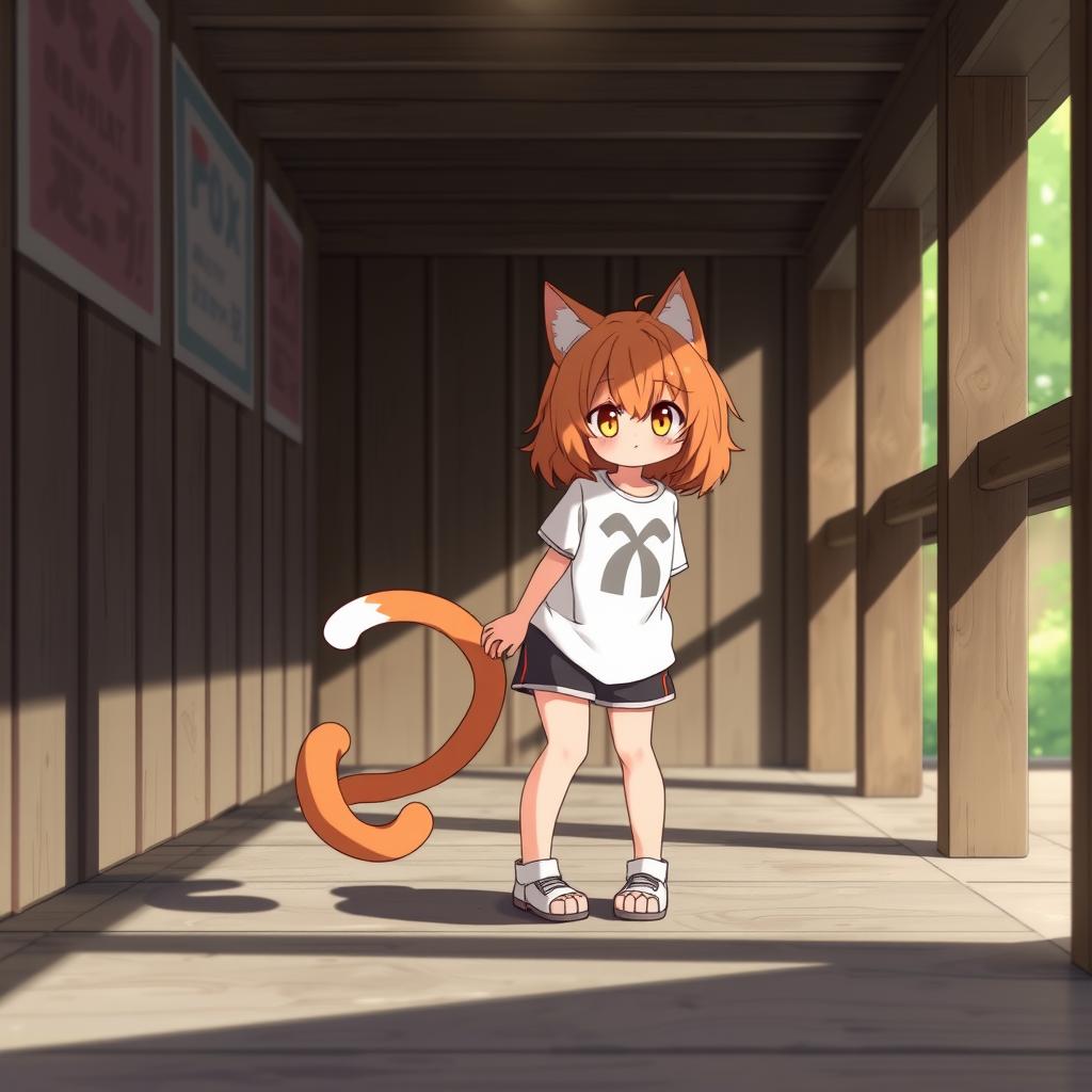 Download Anime Cute Catgirl Semi