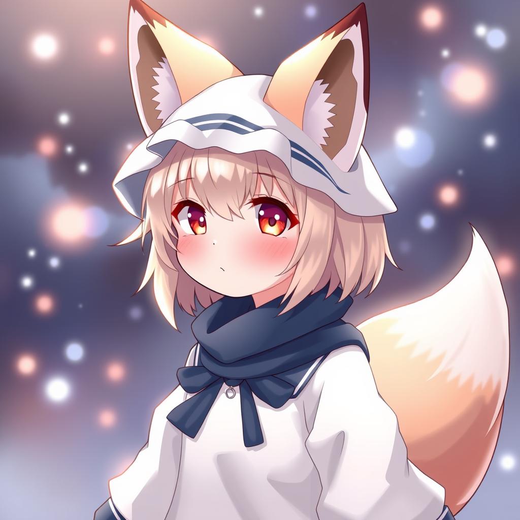 Download Anime Cute Fox Girl