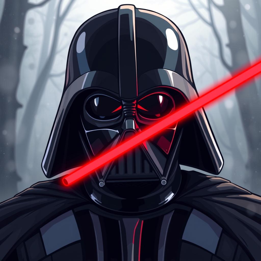 Download Anime Darth Vader Front