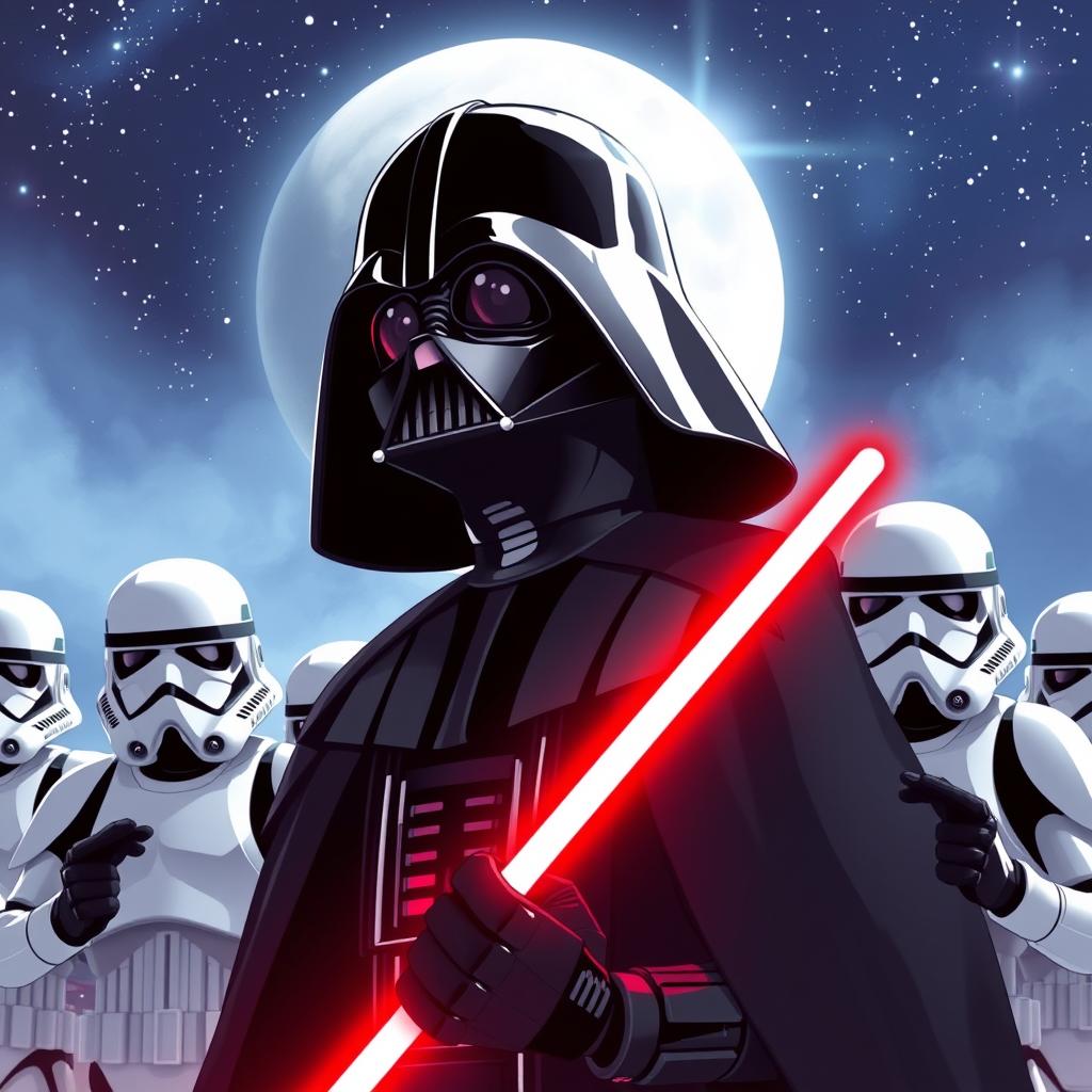 Download Anime Darth Vader With