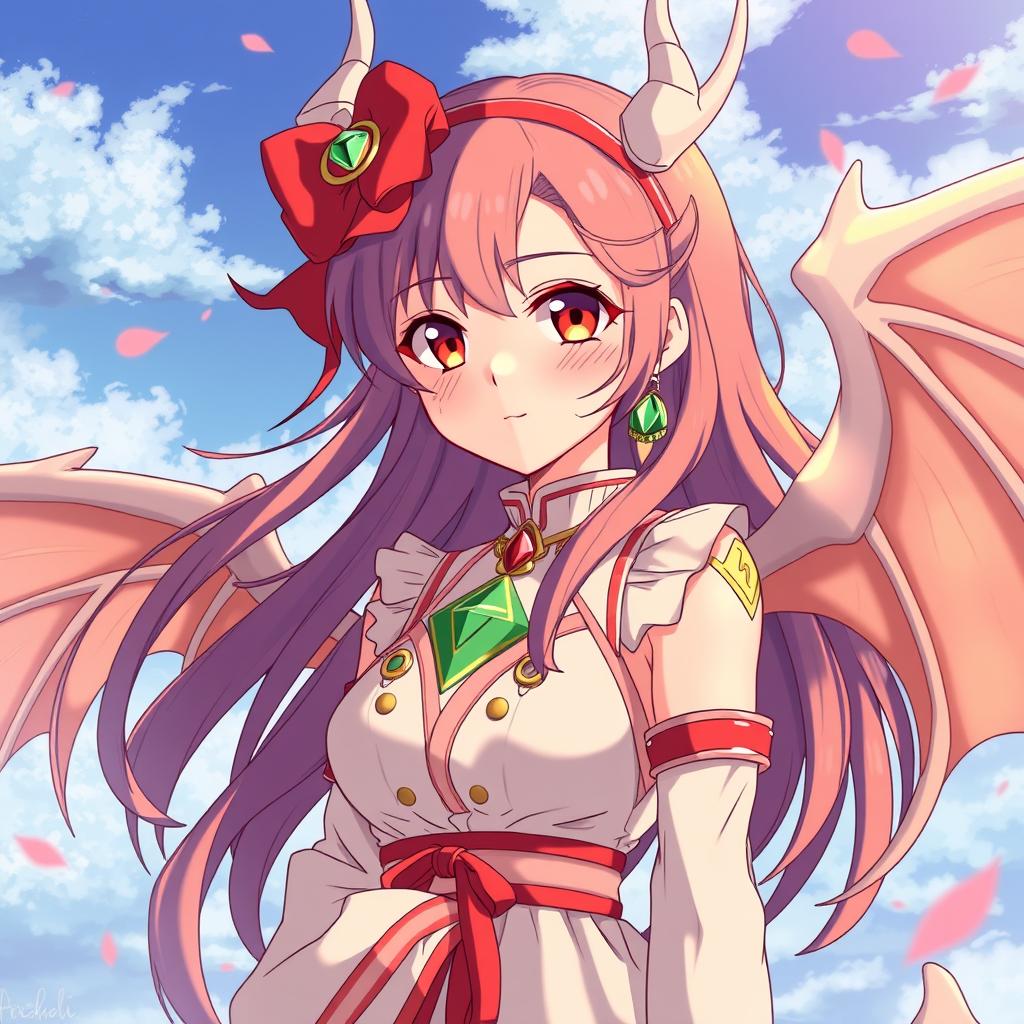 Download Anime Dragon Girl