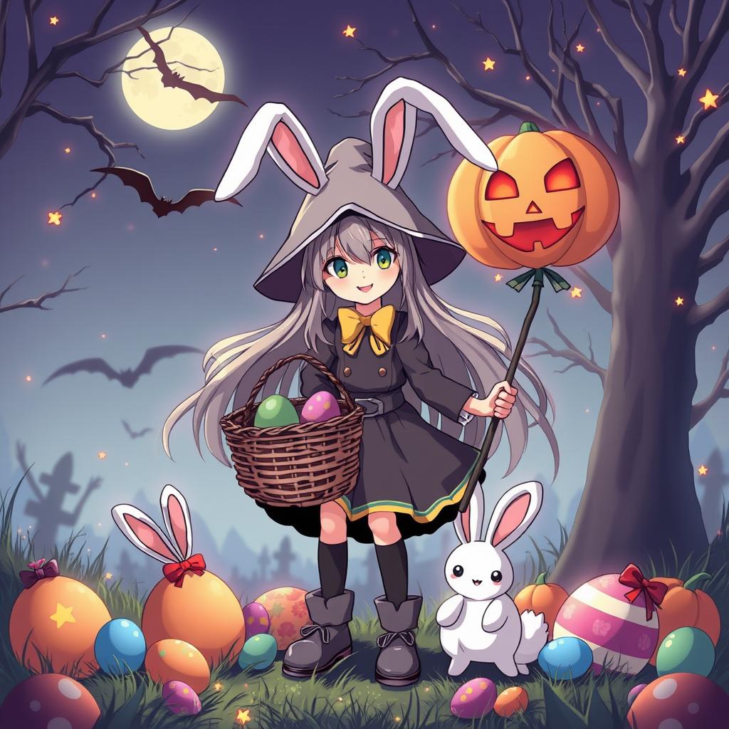 Download Anime Easter Halloween