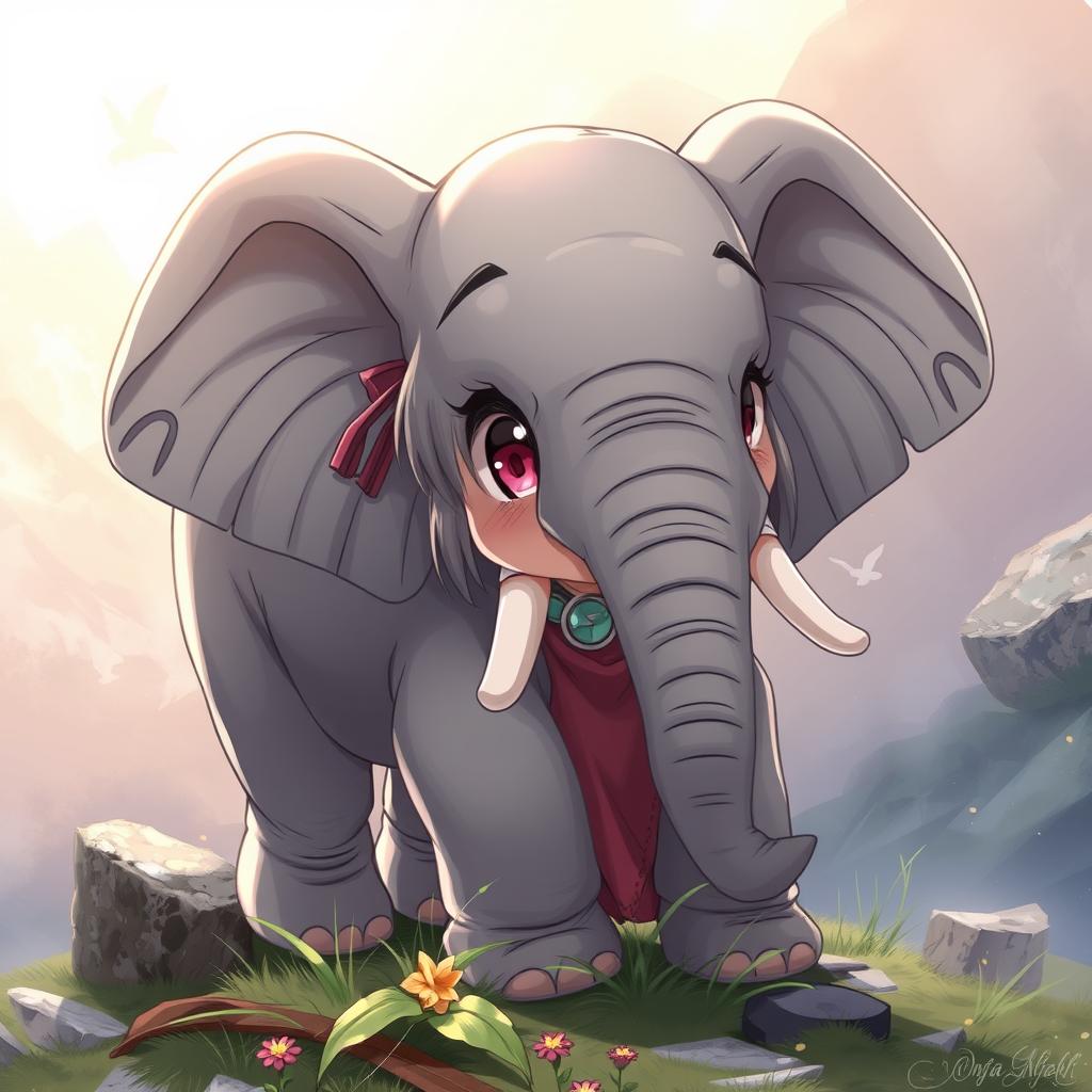 Download Anime Elephant Girl