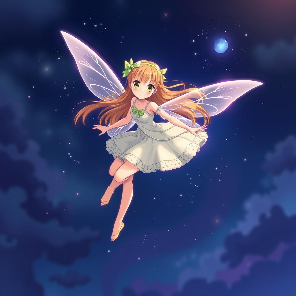 Download Anime Fairy Girl Flying