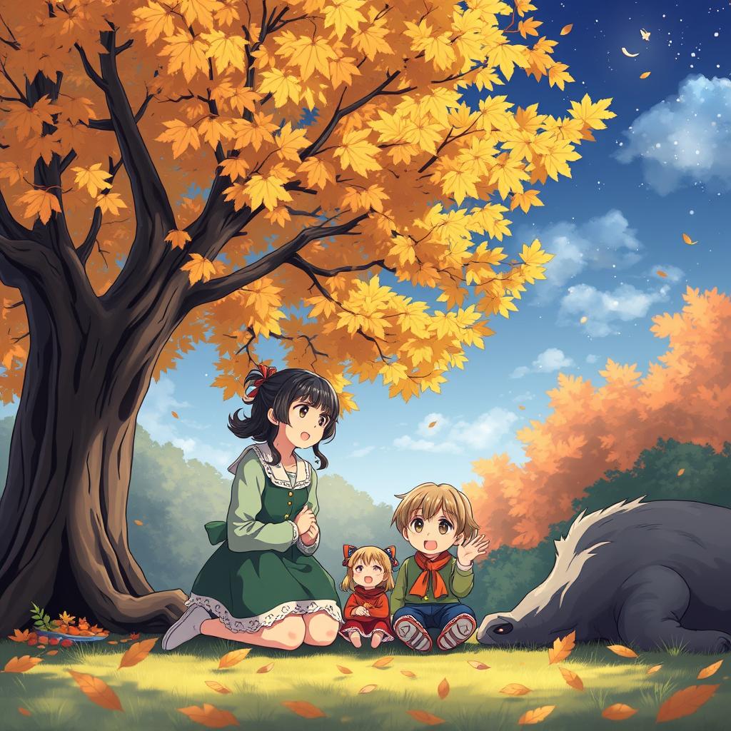 Download Anime Family Photo Of