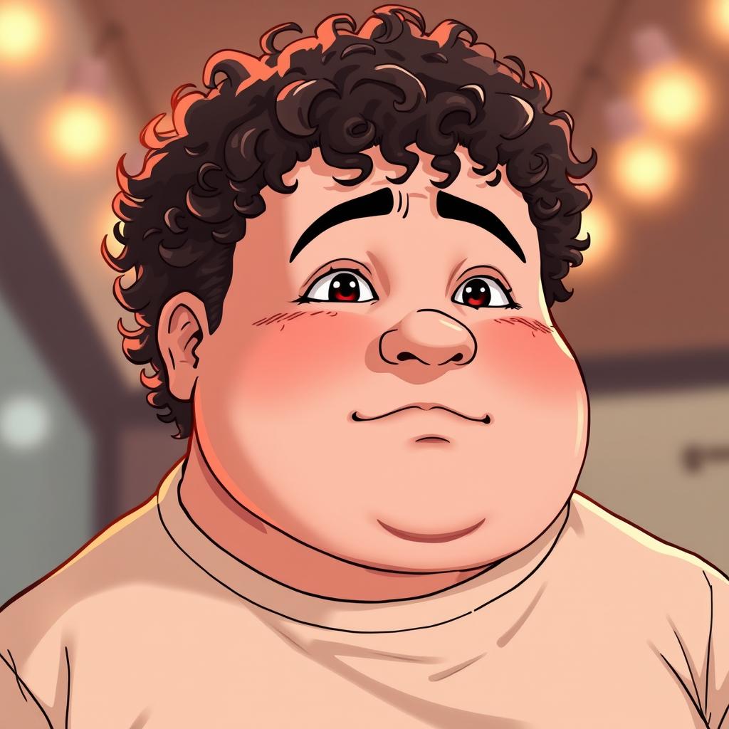 Download Anime Fat Man With