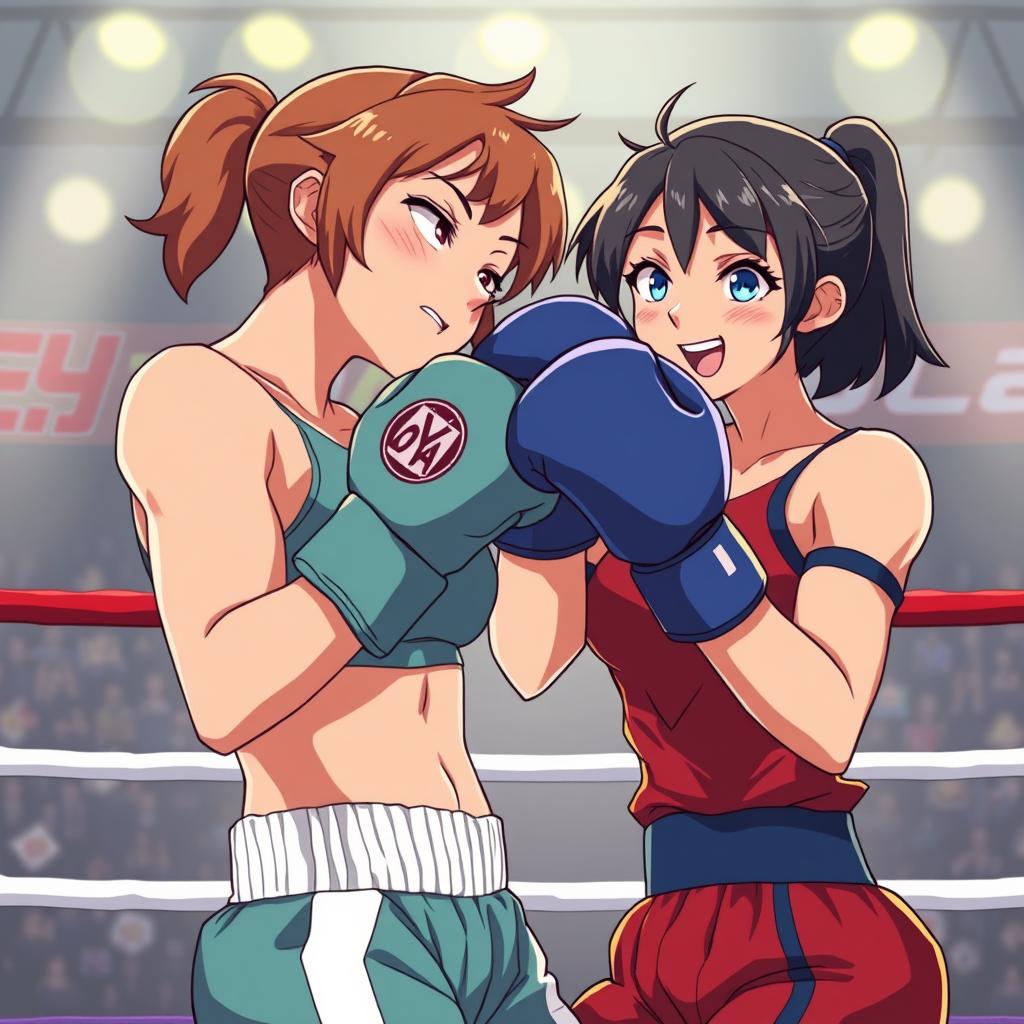 Download Anime Female Boxer Got