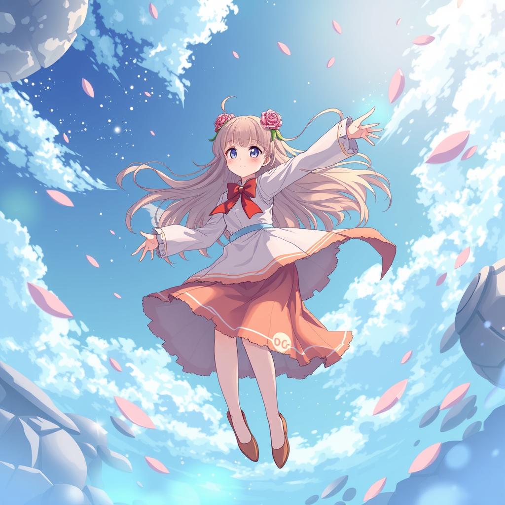 Download Anime Floating Girl Dynamic