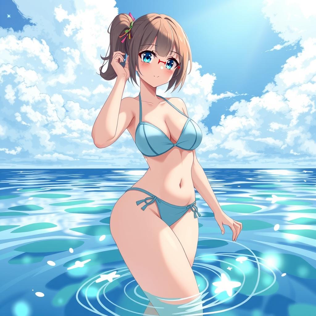 Download Anime Girl Bikini 