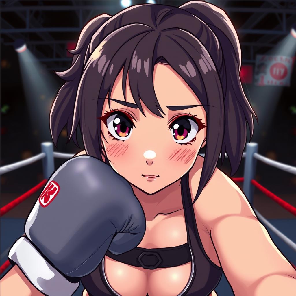 Download Anime Girl Boxer Bruises