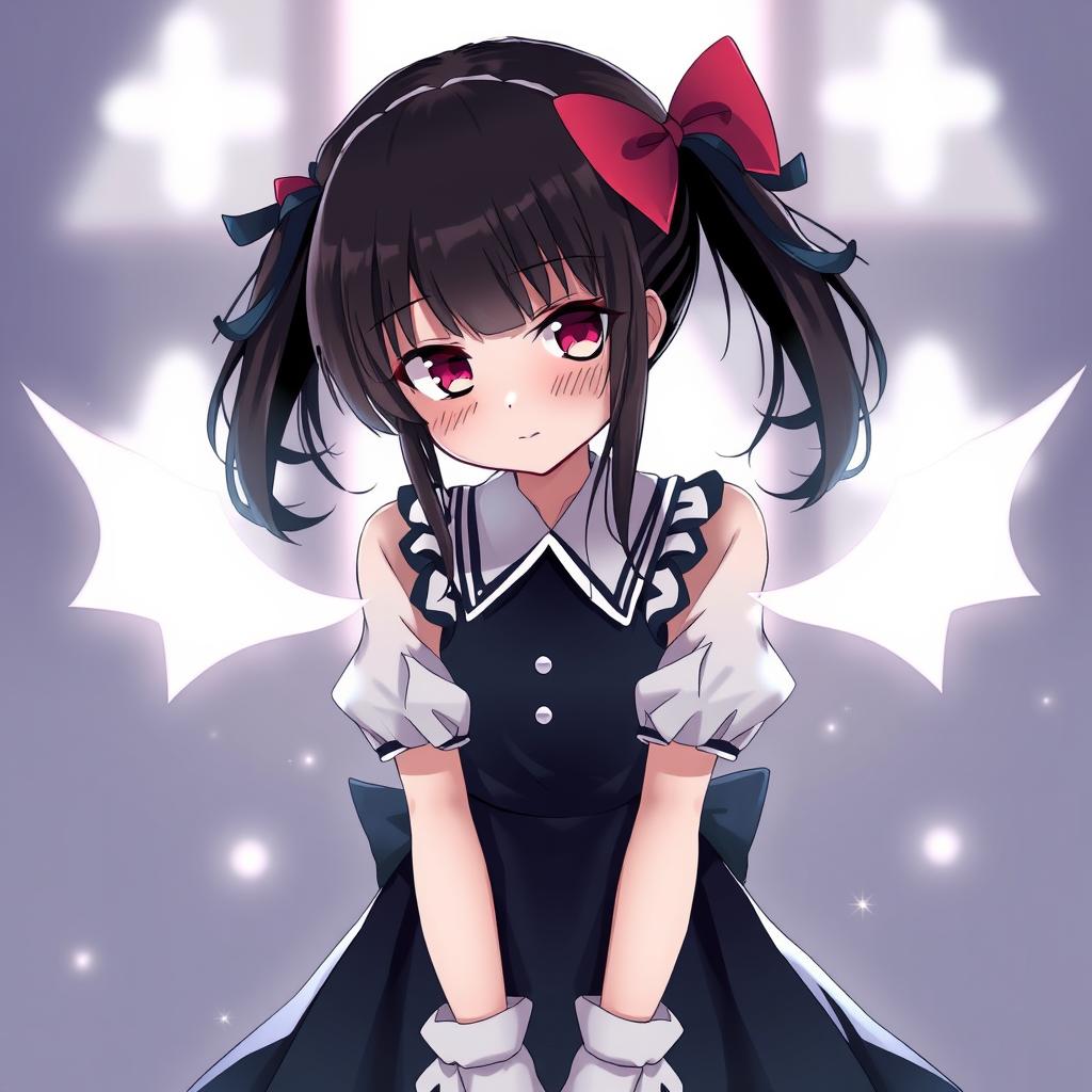 Download Anime Girl Dark Dress