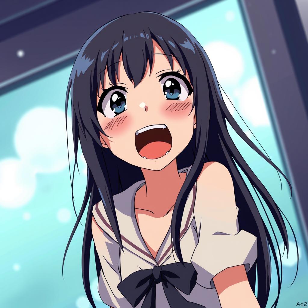 Download Anime Girl Mouth Wide