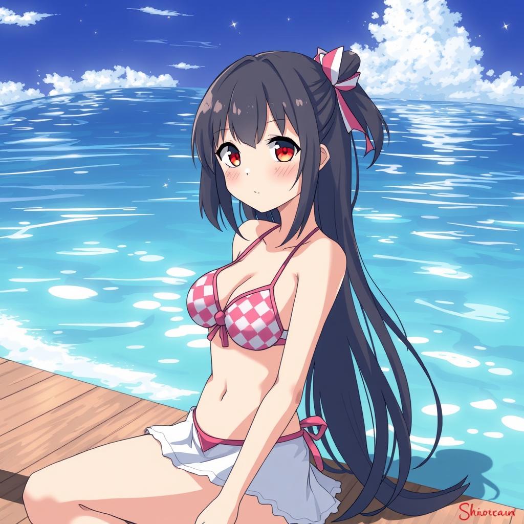 Download Anime Girl No Bikini