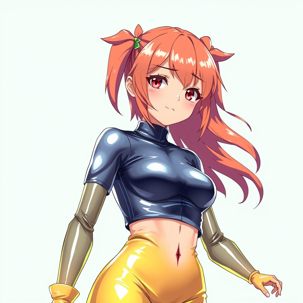 Download Anime Girl Wearing Rubber