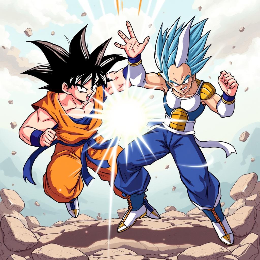 Download Anime Goku And Vegita