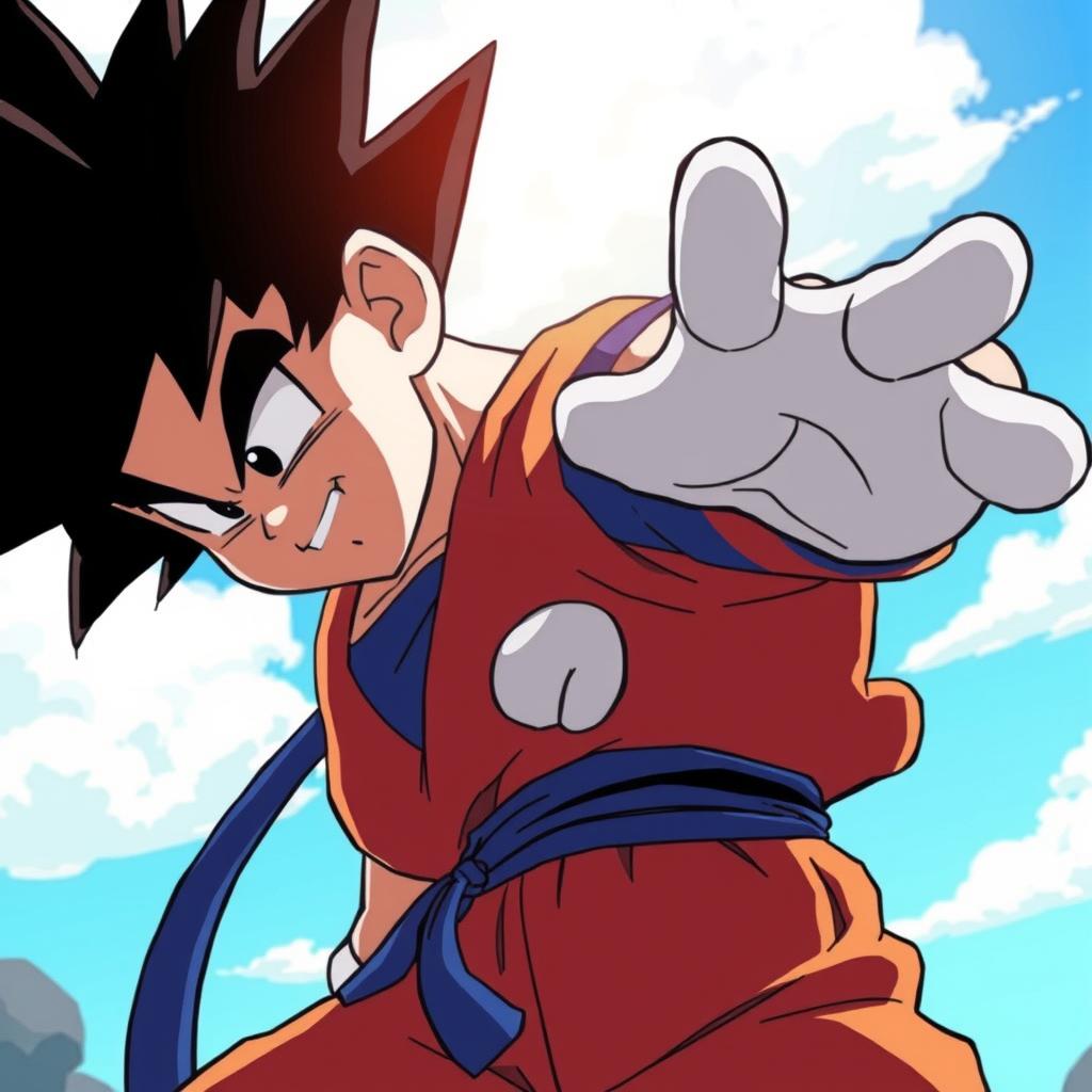 Download Anime Goku Beheading Mario