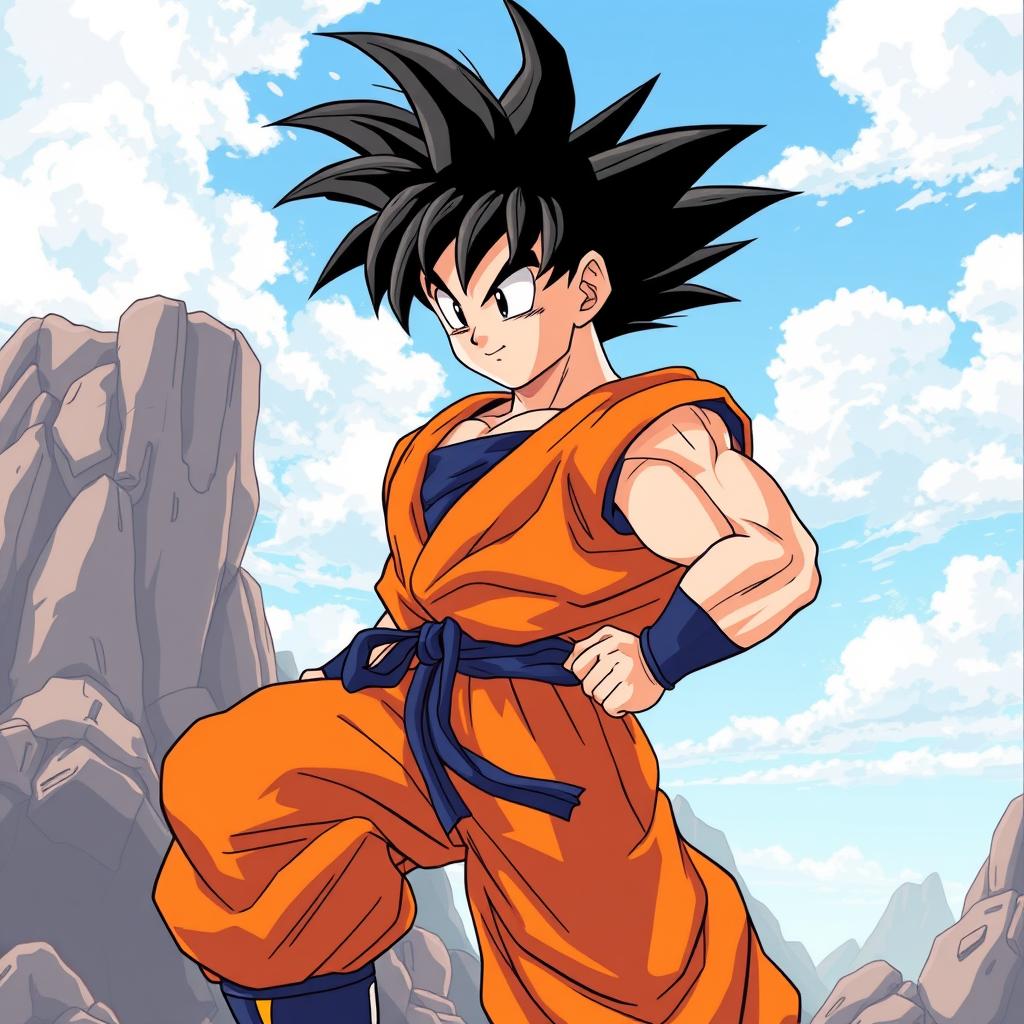 Download Anime Goku Big Boot