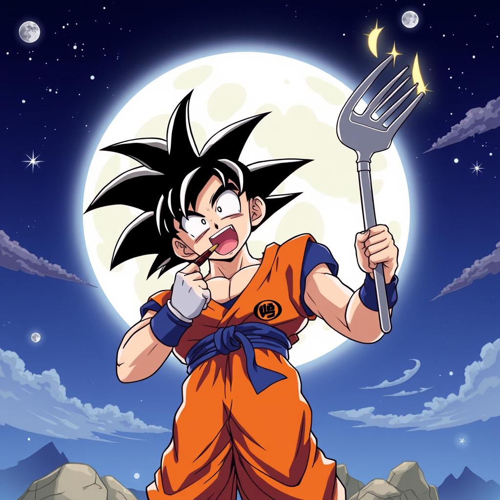 Download Anime Goku Eating The