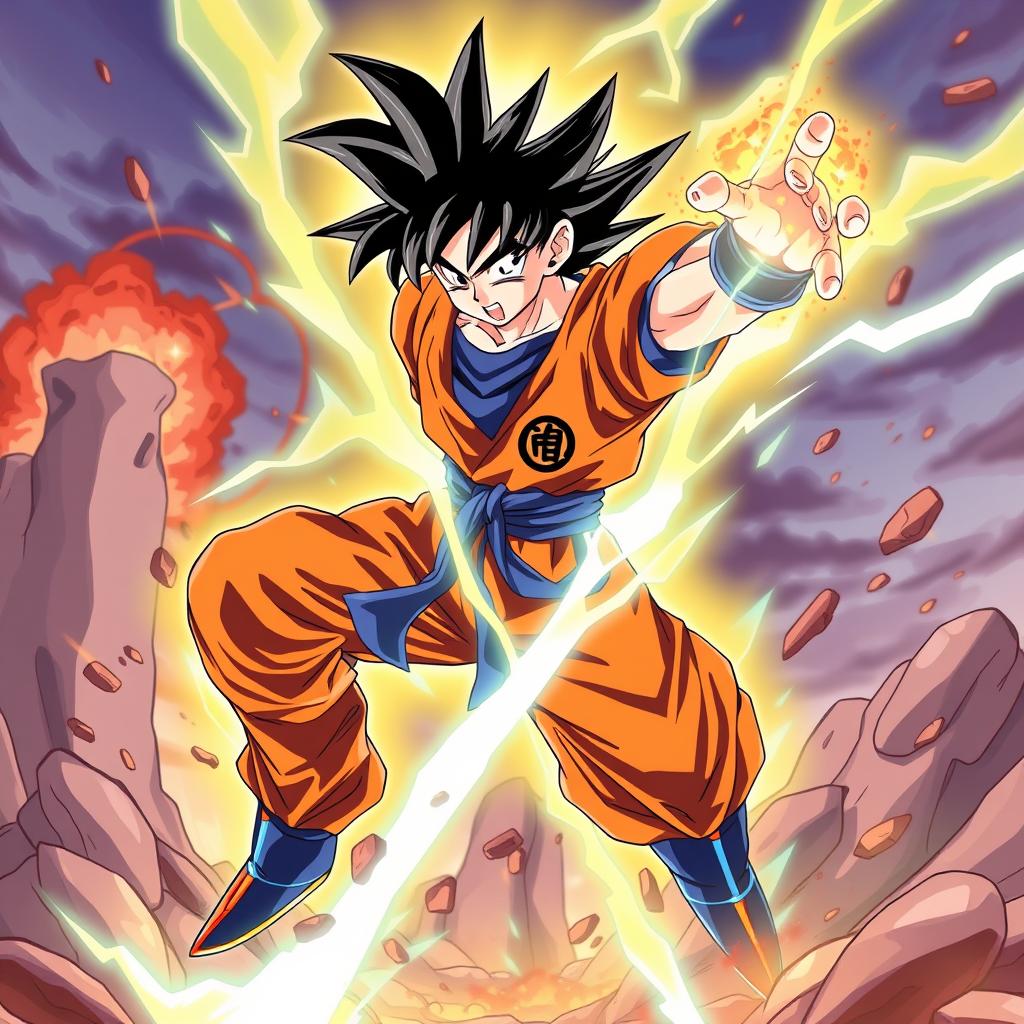 Download Anime Goku Kamehameha