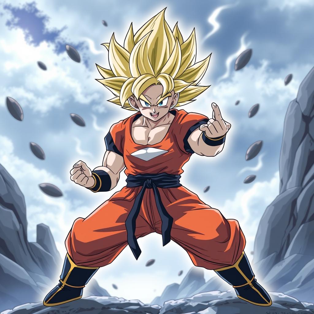 Download Anime Goku Panda Form