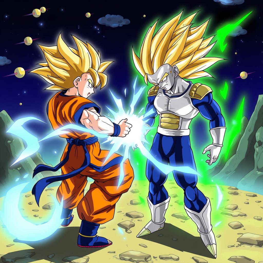 Download Anime Goku Vs Vegeta