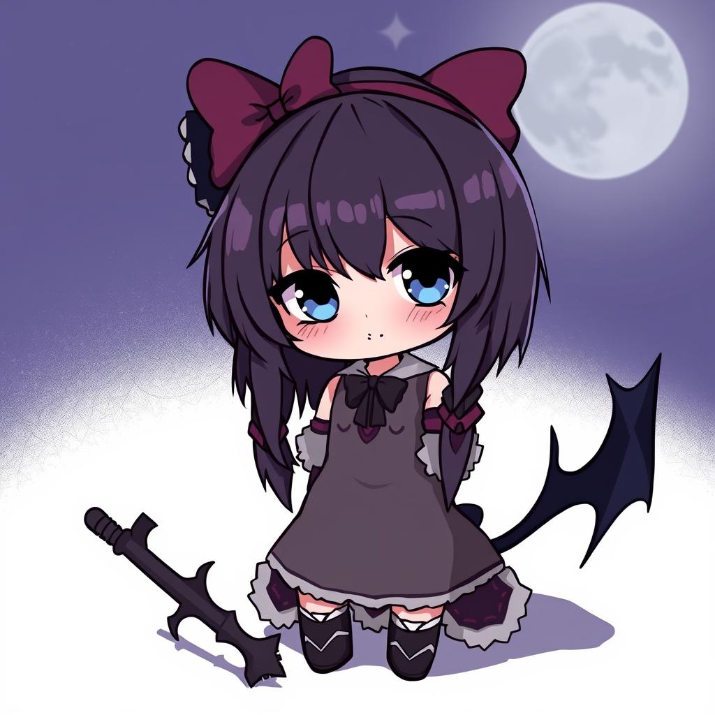 Download Anime Gothic Chibi Girl