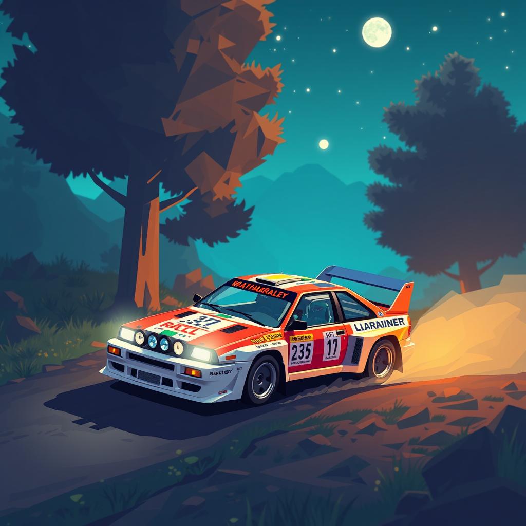 Download Anime Group B Inspired Rally Car