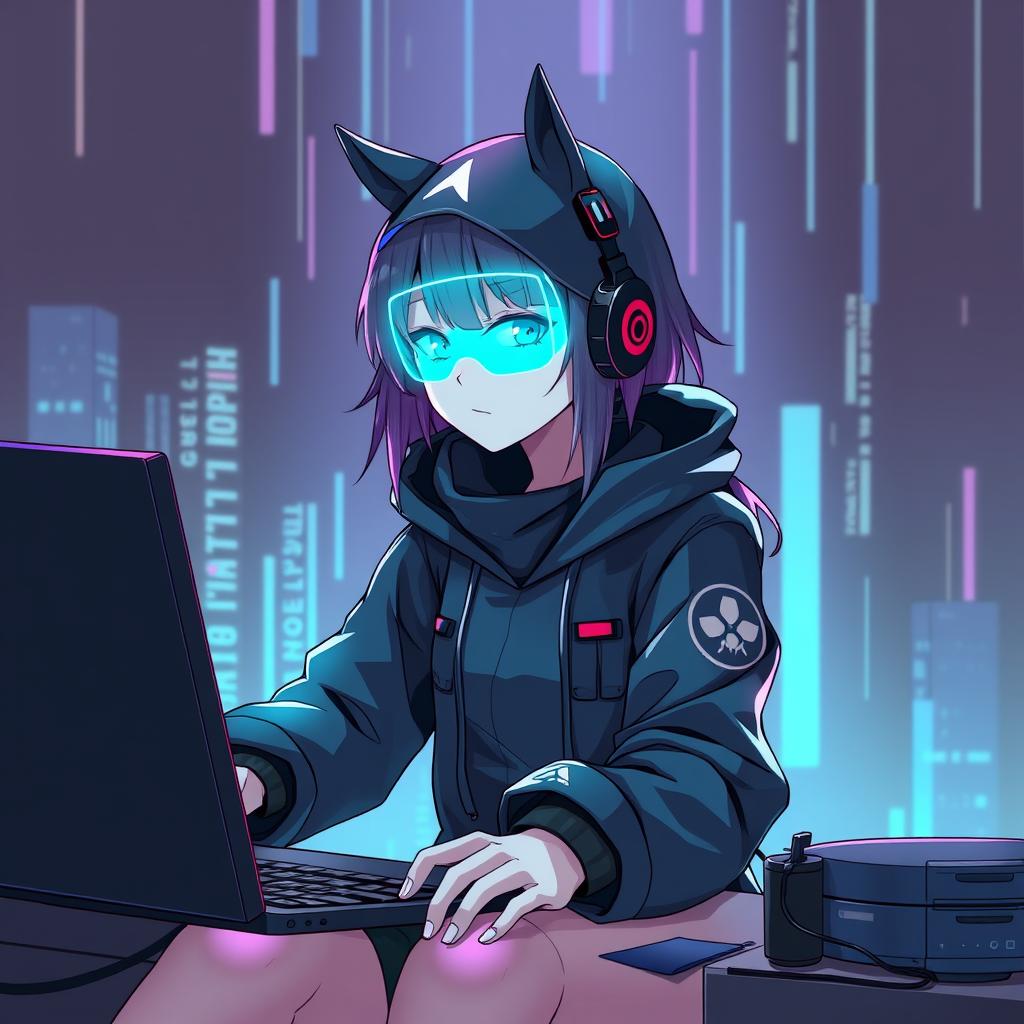 Download Anime Hacker Girl 