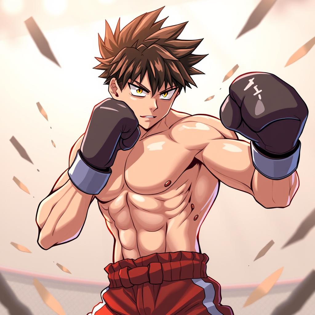 Download Anime Izuki Midoriya Boxing